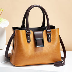 Chic and Functional PU Leather Tote Bag