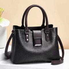 Chic and Functional PU Leather Tote Bag