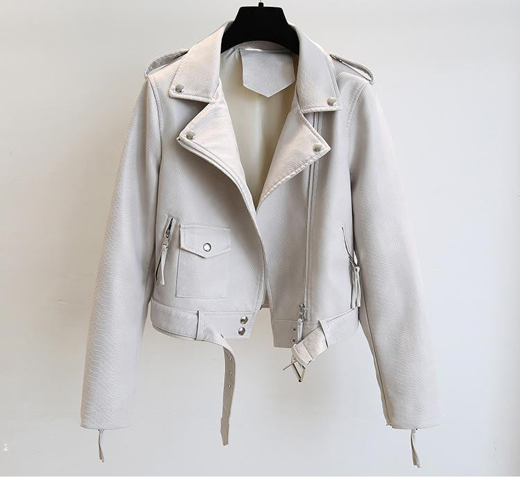 Women's Classic Leather Moto Jackets: Elevate Your Style