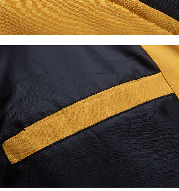 Men's Long Hooded Puffer Jacket - Warm & Stylish