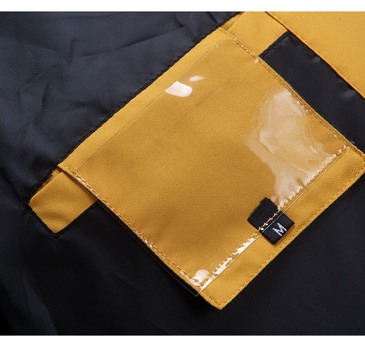 Men's Long Hooded Puffer Jacket - Warm & Stylish