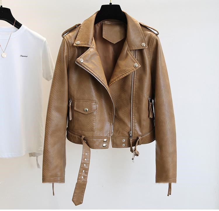 Women's Classic Leather Moto Jackets: Elevate Your Style