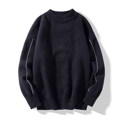 Men's Mock Neck Sweater - Cozy & Stylish Fall Fashion
